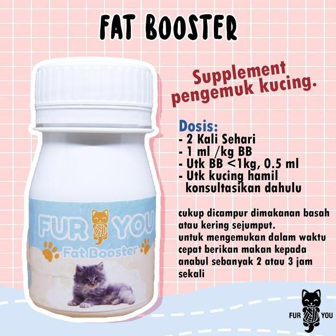 Zesukei- Fat Booster Penggemuk Kucing Kucing Gemuk Obat Gemukin Kucing