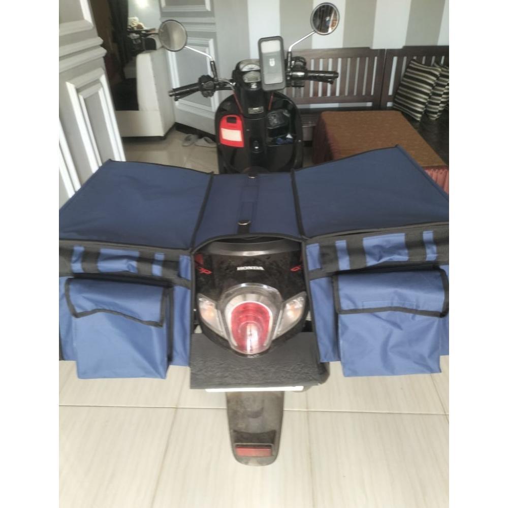 PREMIUM Tas Kurir Motor Farel Anti Air Kapasitas Besar 2026