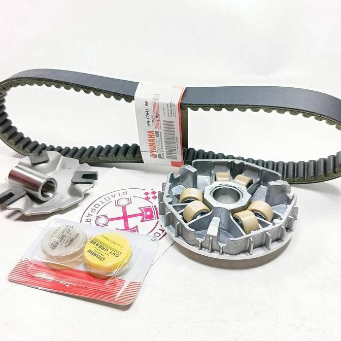 Promo PAKET VANBELT 2PH & RUMAH ROLLER & ROLLER YAMAHA MIO M3 , S, Z , SOUL GT 125 , FINO 125 , X RI