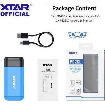 XTAR PB2SL Type-C USB Bank Charger, Upaded Version From PB2S