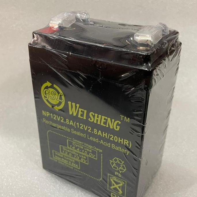 Promo aki kering 12v 2.8ah/ aki kering Baterai Aki Kering 12V 2.8Ah Diskon