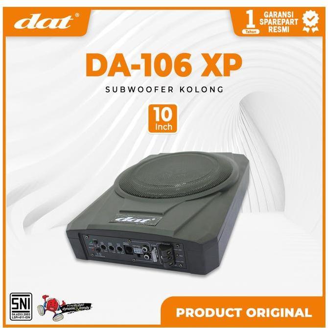 Promo SUBWOOFER KOLONG AKTIV,DAT-106 XP Diskon