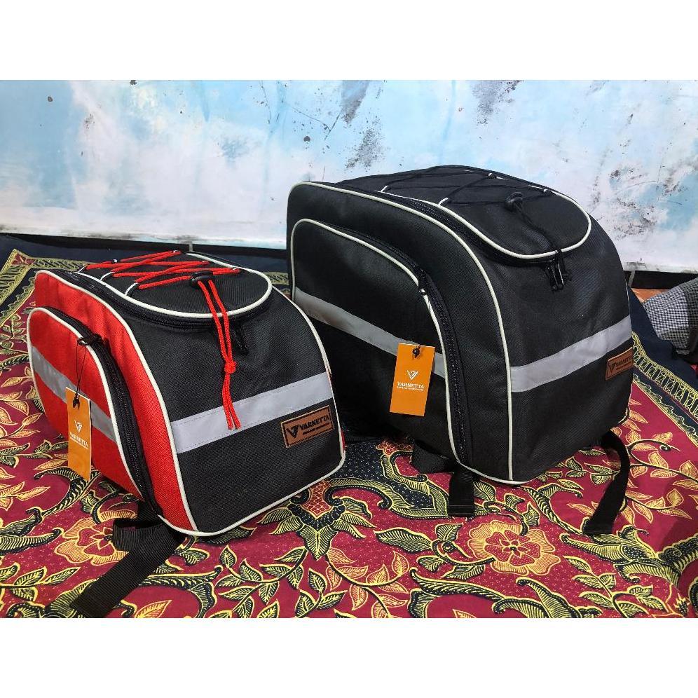 kualitas super varnetta tas jok motor tas sepatu futsal box motor touring tas motor jok belakang tas