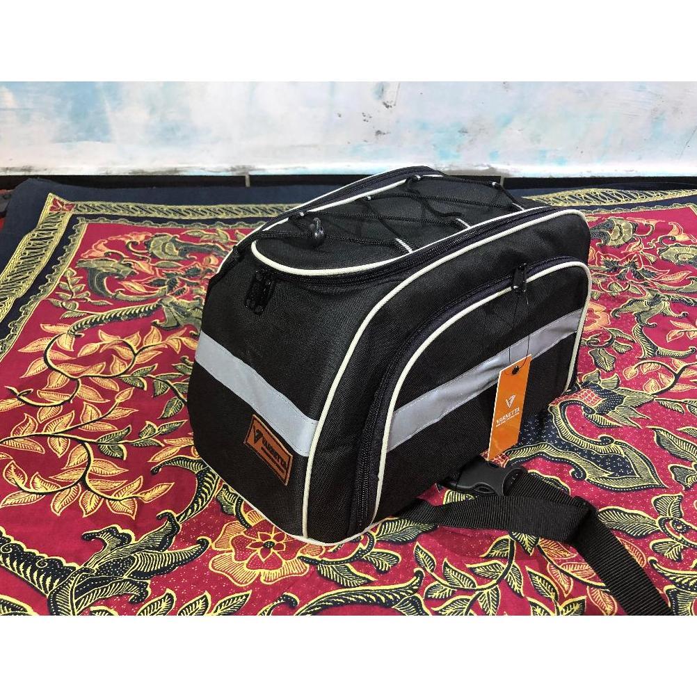 FAVORIT VARNETTA Tas Jok Motor Tas Sepatu Futsal Box Motor Touring Tas Motor Jok Belakang Tas Sepeda