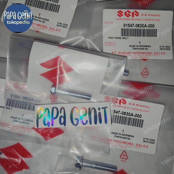 Ready baut sedeng 01547-0630A-000 suzuki original panjang 36 mm pnp baut intake skywave hayate spin 