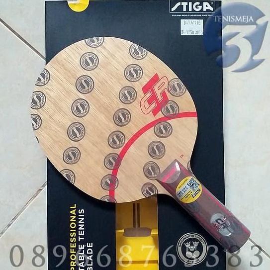 TERBARU - CLIPPER CR, CHINA VERSION, bet/kayu pingpong dari Stiga