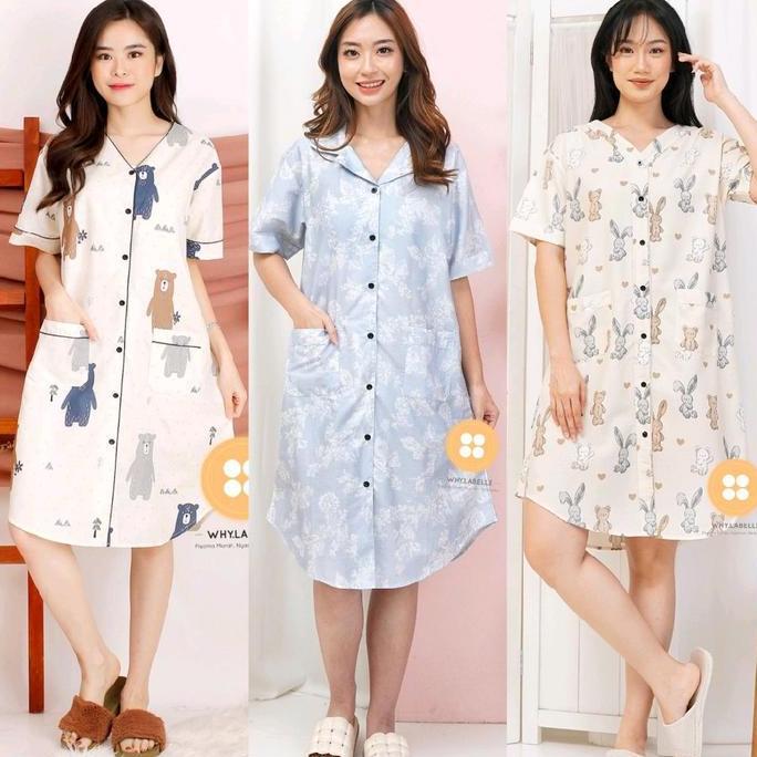 baju tidur dewasa/baju tidur wanita/baju tidur murah/piyama dewasa