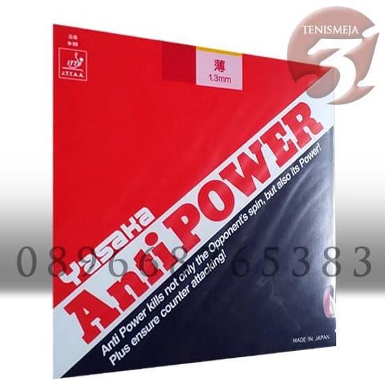 Rubber/Karet tenis meja Yasaka ANTI POWER