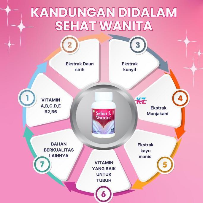 Full- Sehat Wanita Untuk Hormon Estrogen Dengan Aman Dan Halal Bpom Best Seller 100% Original