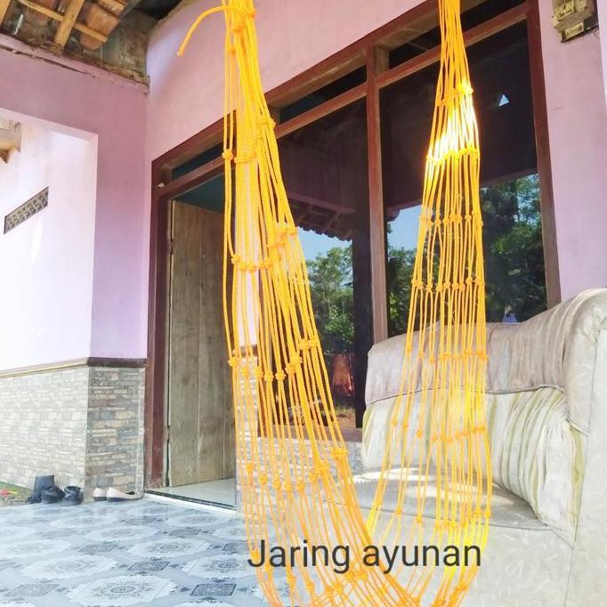 ayunan jaring tali rajut