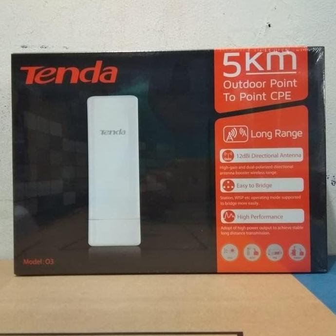 Tenda Outdoor CPE 03 5KM Outdoor Point To Point TENDA O3 Router