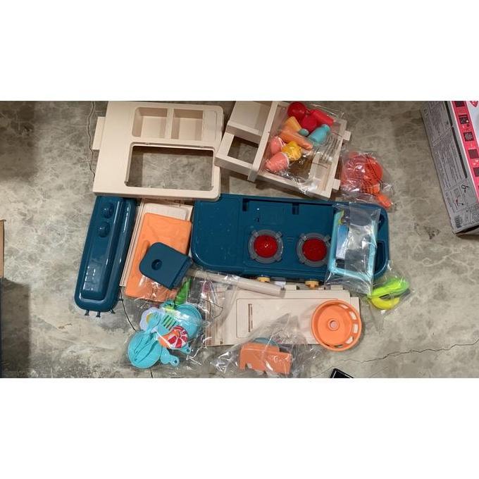 Playing- [Im] Mainan Anak Spraying Mist Kitchen / Kitchen Set Uap Ukuran Besar