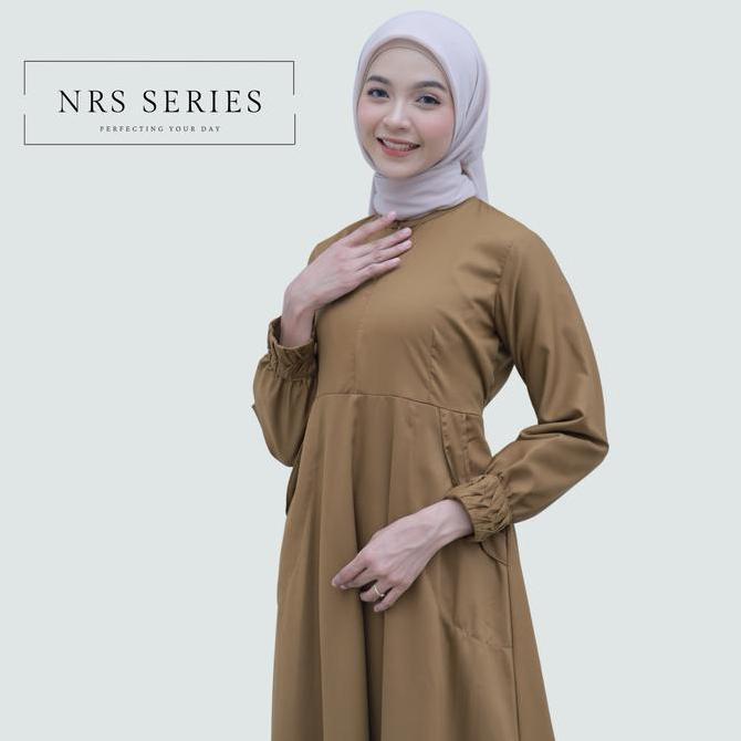 Sale Nrs Series - Baju Pdh Wanita Gamis Pemda Seragam Kerja Pns