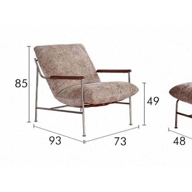 Caldo Lounge Chair / Rumah Tangga / Furniture / Lounge Chair / Kursi Santai