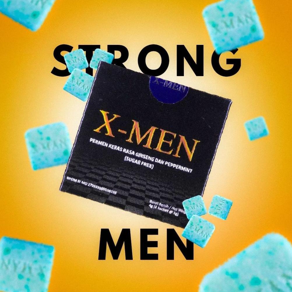 New Xmen Stamina Pria | Permen Pria Kuat Tahan Lama | Permen X Men | Asli Bpom Privasi Terjamin Best