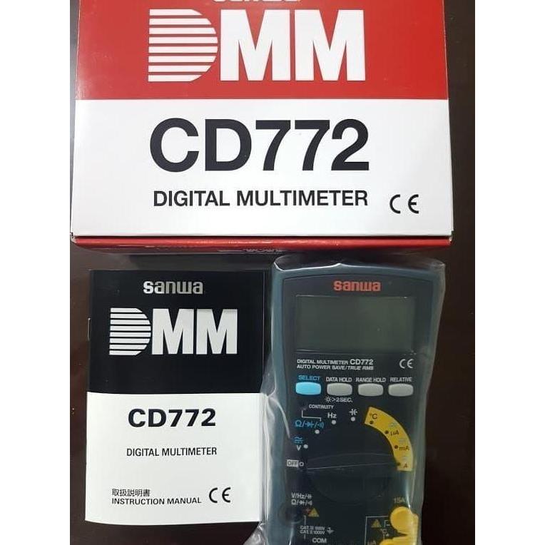 Multimeter Sanwa CD772 / SANWA CD772 Multimeter Dital