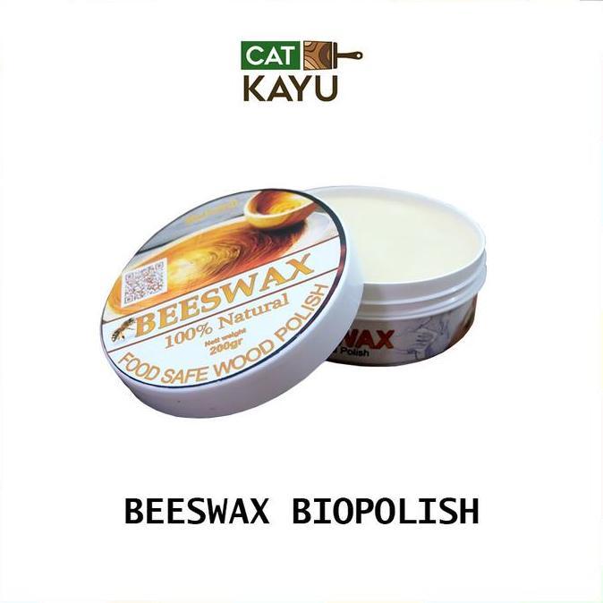 Bio Polish Beeswax Lilin Lebah Polisher Kayu Foodgrade Sendok Kayu