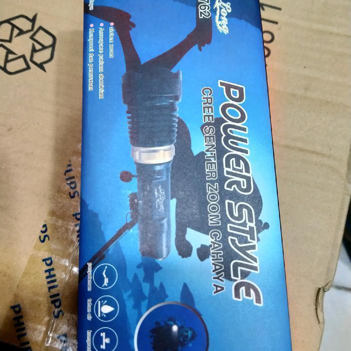 TERBARU senter selam tangan baterai police charger