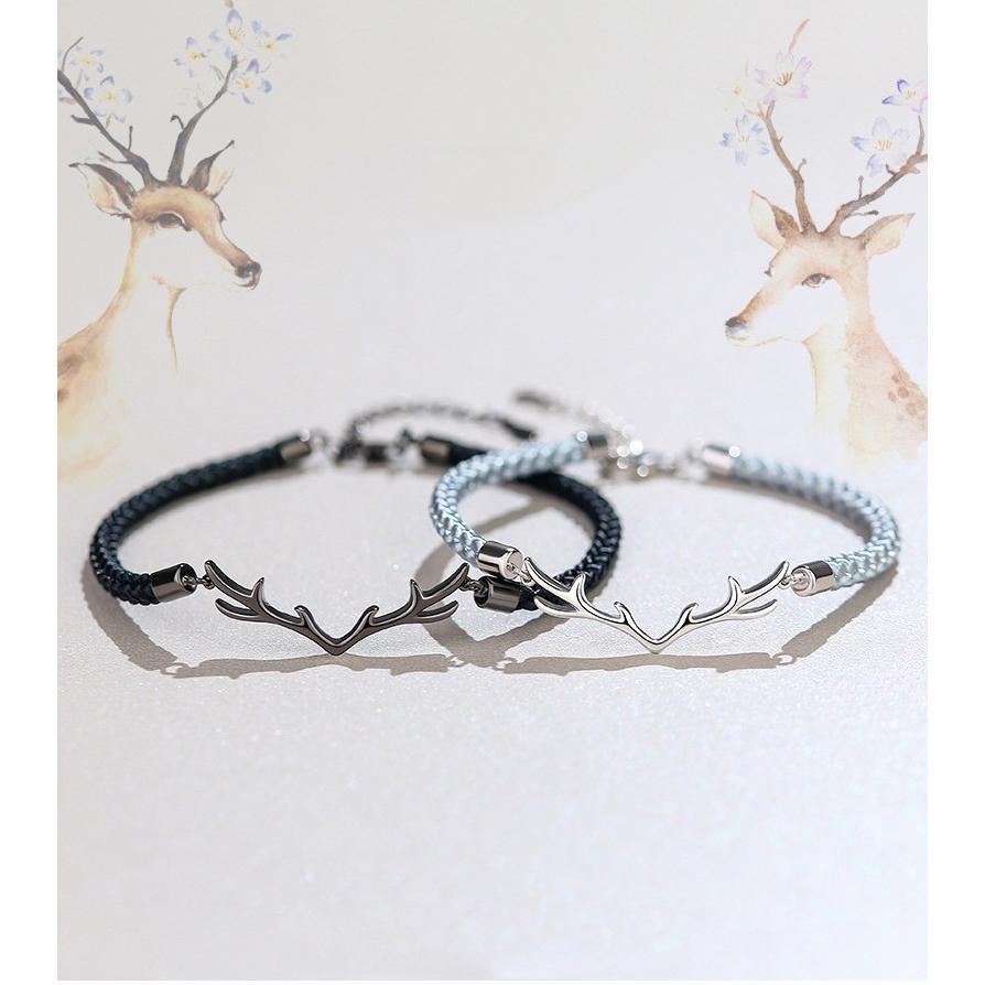 Gelang couple terbaru-deer gelang couple pasangan aesthetic