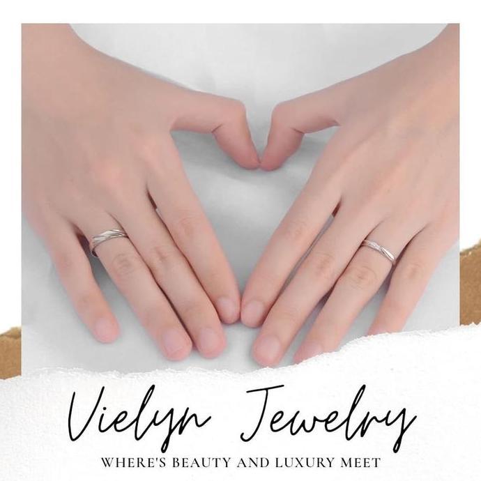 Cincin Silver / Halal / Swarovski / cincin Couple / cincin Pria Wanita