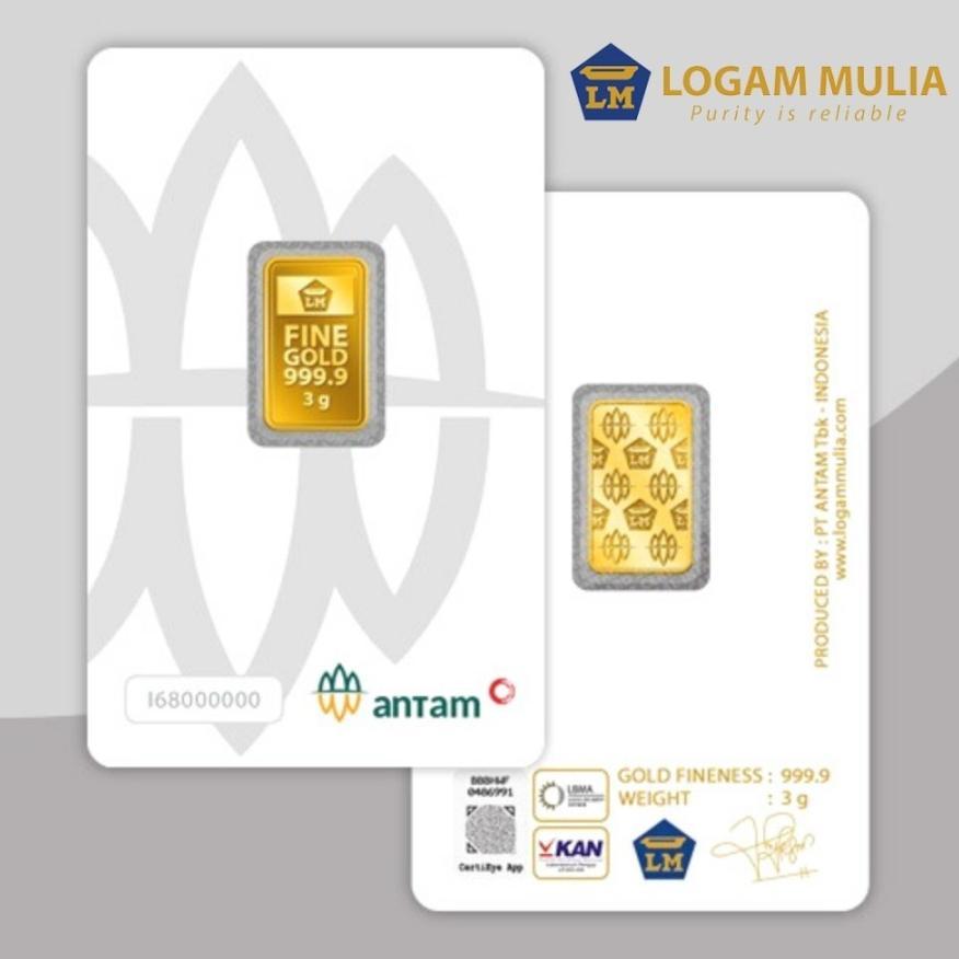 0.5 GRAM - 3 GRAM ANTAM TERBAR