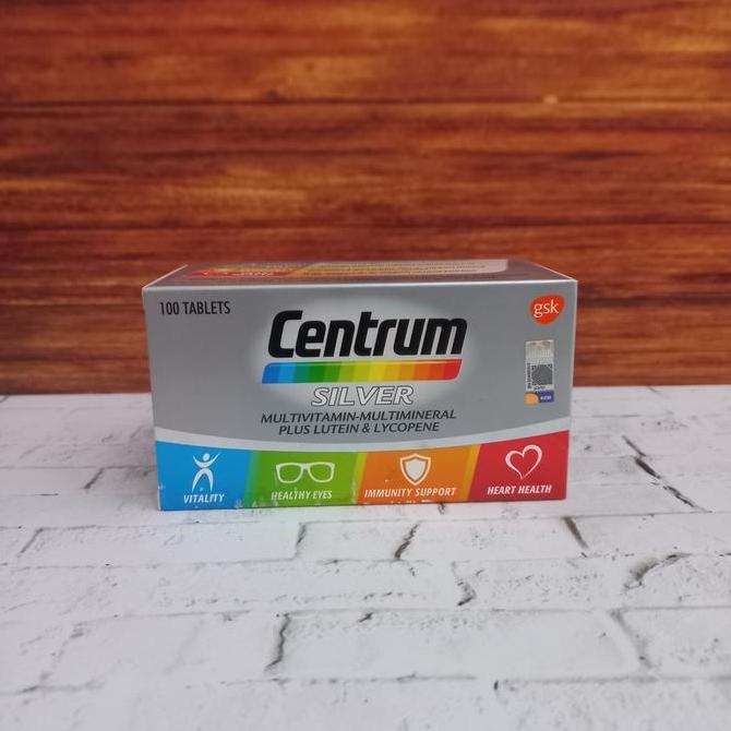 NEW Centrum Silver Multivitamin 100 Tablet