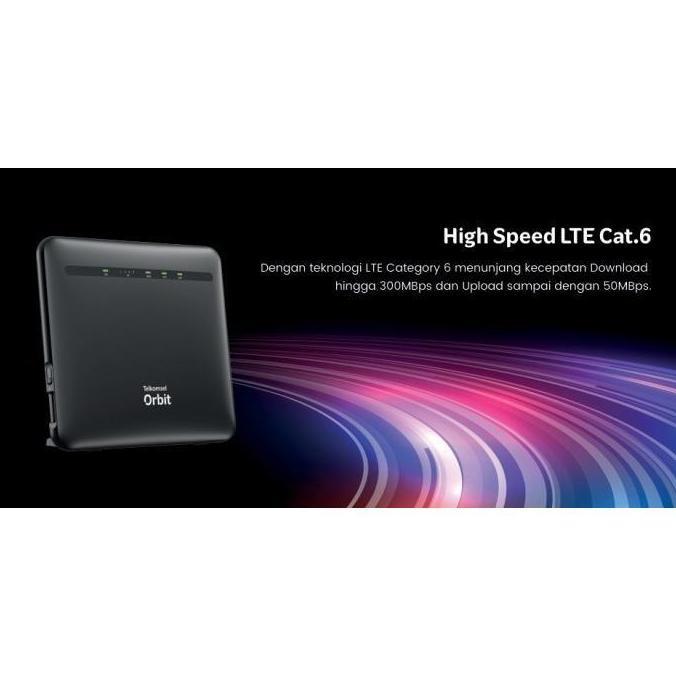 Conextic- Telkomsel Orbit Pro G1 / Orbit Pro H2 / Orbit Max H2 Telkomsel Modem Wifi 4G Lte Free Kuot