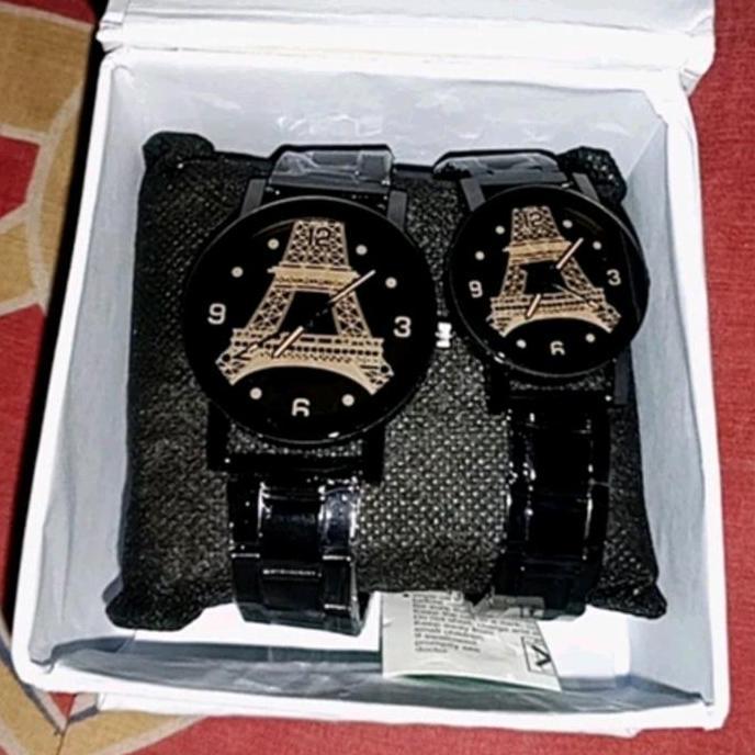 jam pria wanita pasangan couple murmer jam tangan mce