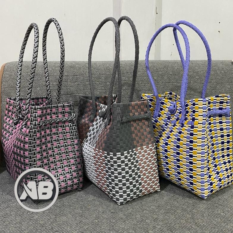 Readyy Tas Anyaman Jali Asoka Bag Part ll / Tas Jali Premium Kapasitas 5Kg Gula / Tas Hampers / Tas 