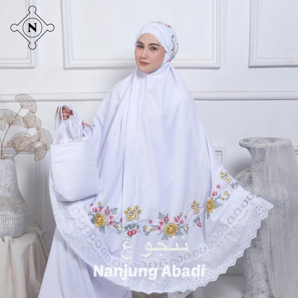 [TERBAIK] Mukena Syahfa Bordir Padang Katun by Nanjung Abadi