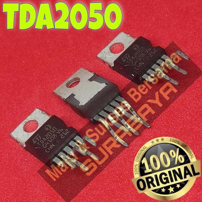 Promo TDA2050 TDA 2050 IC AUDIO POWER AMPLIFIER ASLI ORIGINAL ST Diskon