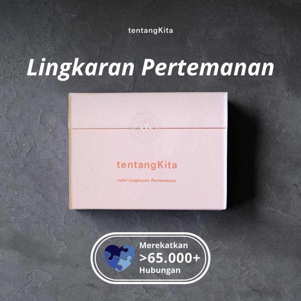 [ready] tentangKita - edisi Lingkaran Pertemanan I Permainan Kartu I  Permainan Kartu Teman Obrolan 