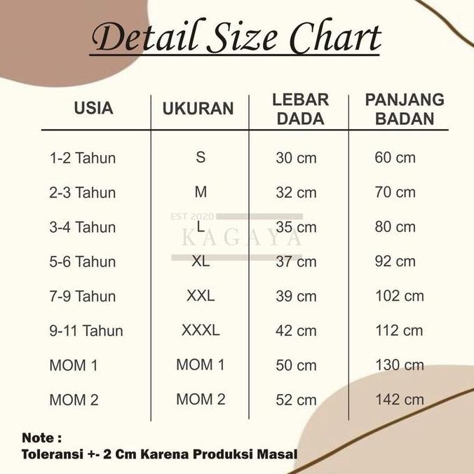 Gamis Couple Ibu dan Anak Muslimah French Khimar  Fatimah Full Set dengan Cadar by Luthfia Kids Panj