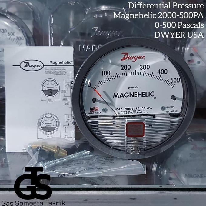 Dwyer Magnehelic 2000-500Pa | Magnehelic 0 - 500 Pascals Dwyer Usa