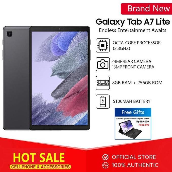 Allthebest- 2023 Tablet 5G Baru Galaxy Tab A7 Lite 12GB+512GB Tablet