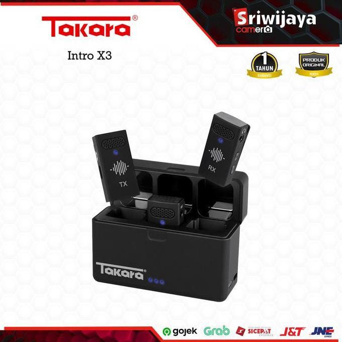 Microphone Wireless Takara Intro X3