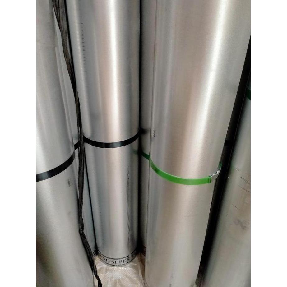 Seng Talang Galvalum/Seng Plat Galvalum Tinggi 120 cm Tebal 0,3 mm/rol murah