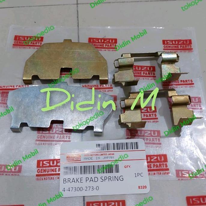 OWZY Kuku plat kampas rem depan Isuzu Panther Kapsul Ori