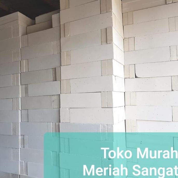 Hebel / bata ringan ukuran bebas pilih 7.5cm atau 10cm (1/2 kubik) murah