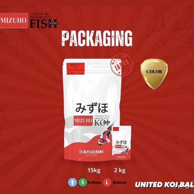 Pakan Ikan Koi ~ MIZUHO KOI COLOR WARNA 2 KG