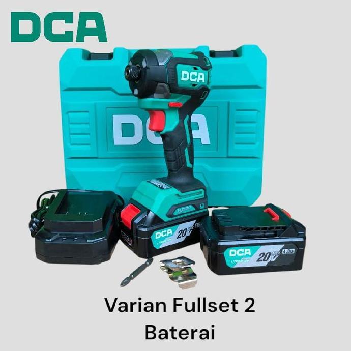 Impact DCA ADPL208 Impact Baterai DCA 20V ADPL 208 Impact Driver Cordless