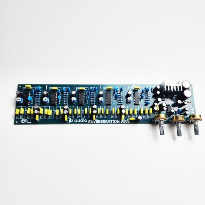 KIT ECHO TONE REVERB 5 IC + REGULATOR & 3 POTENSIO (IC ORIGINAL)