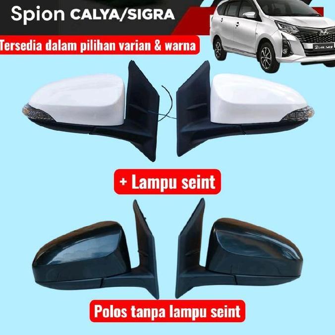 KEYMAZ Spion Calya / Sigra manual bentuk Model Elektrik  / spion sigra