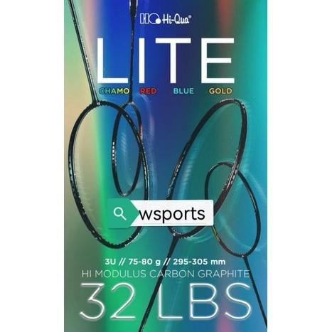 DISKON RAKET BADMINTON HQ HIQUA LITE ORIGINAL