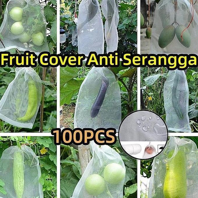 CIARY 100PCS Fruit Cover/Pembungkus Buah/Fruit Cover Anti Serangga/Kantong Jaring Pembungkus/Buah An