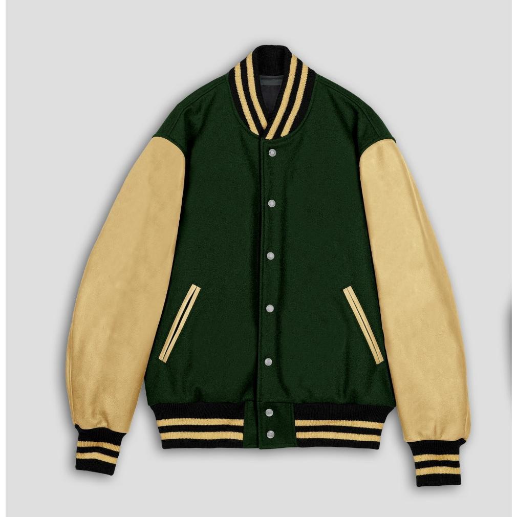 Cuci Gudang Jaket Baseball Polos / Jaket Varsity Polos / Jaket Base Ball Polos Pria Wanita Fleece Te