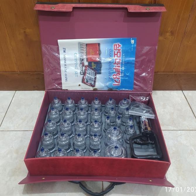 ALAT BEKAM SAMMORA PREMIUM 30 CUPPING SAMORA MERAH ASLI DENPASAR BALI