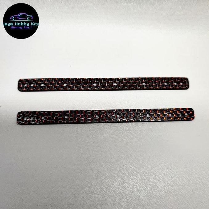 Promo Rep Tamiya 95008 Hg Carbon Stick Red Lame 2 Mm Cod