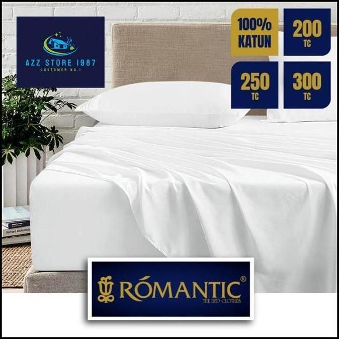 Pillow Case ROMANTIC CVC Putih polos Hotel TC 150 Sarung bantal hotel