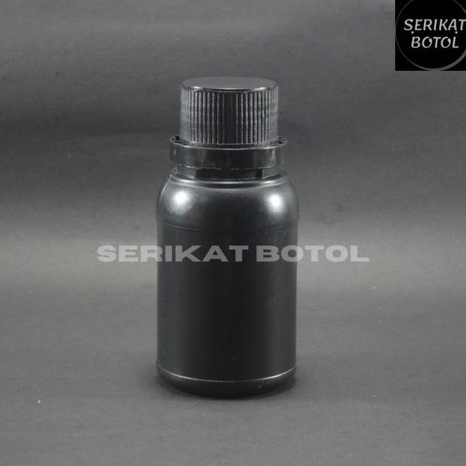 BOTOL AGRO 100ML HITAM HDPE LABOR 100 ML HITAM AGRO PLASTIK PUPUK